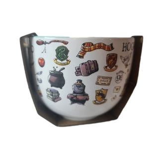 Harry Potter Hogwarts Ramen Bowl with Chopsticks NWT Gryffindor Slytherin